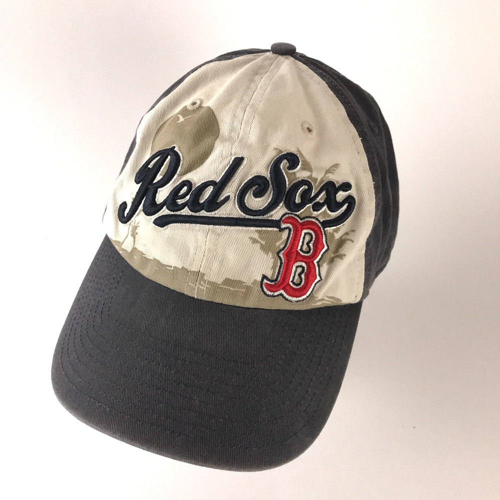 Red Sox Spring Training Hat Fort Myers Florida Palm Tree Gull Sun Motif